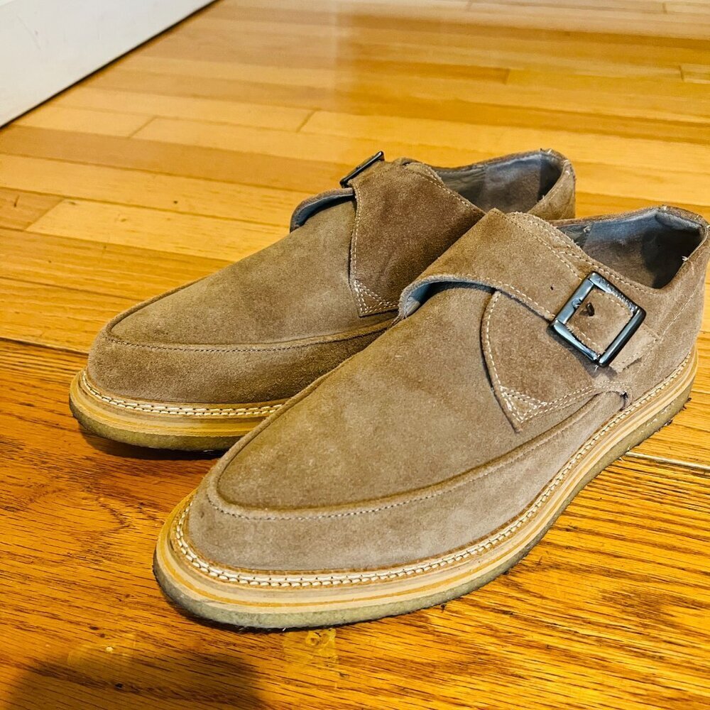 All Saints Rollin Monk Strap Shoe Men's SIze US 8 EUR 41 - Picture 13 of 16